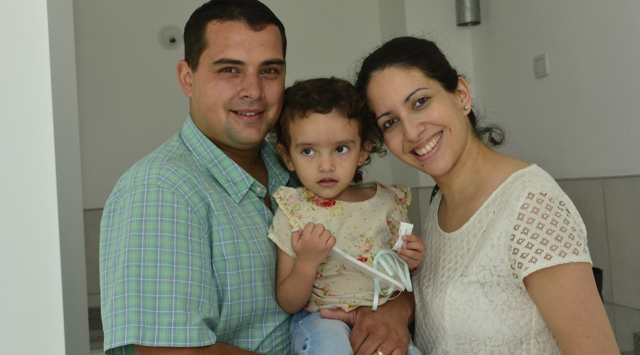 Una familia que crece en Town de Urca