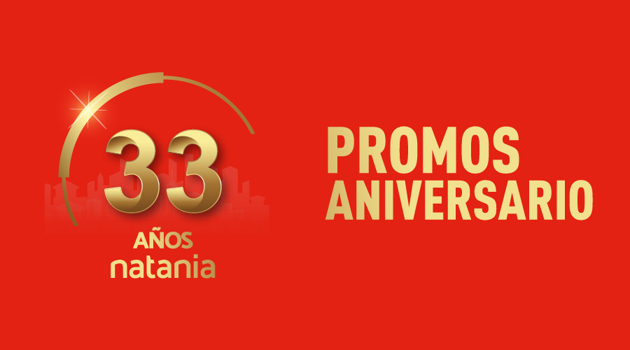 Nuestro Aniversario llegó con promociones!