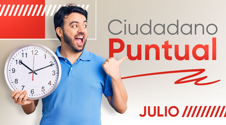 Ciudadano puntual: ¡los nuevos ganadores!